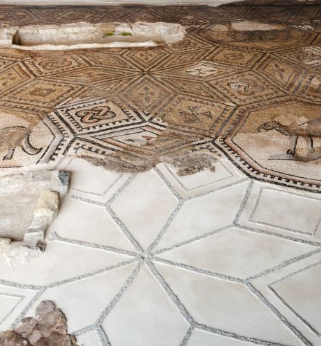 Il pavimento a mosaico restaurato della Basilica di Aquileia